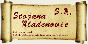 Stojana Mladenović vizit kartica